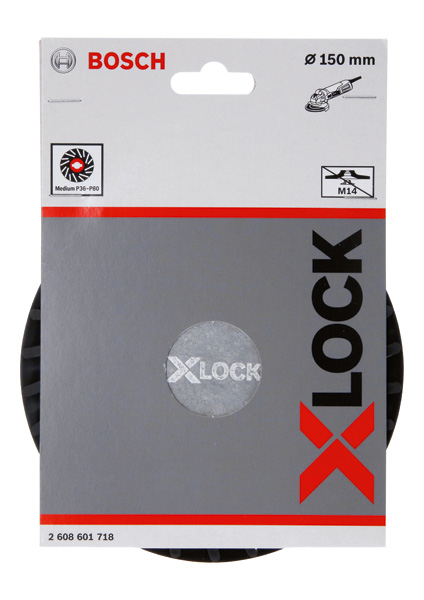 Plato de soporte X-LOCK de 150 mm medio