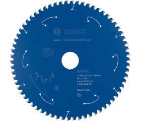 Disco de sierra circular Expert for Laminated Panel para sierras sin cables 210 x 2,1/1,4 x 30 T66