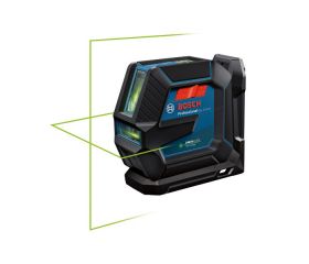 Bosch Professional Nivel Láser de interior GLL 2-15 G (láser verde, soporte LB 10, alcance visible: hasta 15 m, 4x pilas AA, en caja)