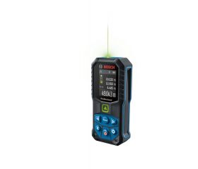 Bosch Professional medidor láser GLM 50-27 CG (láser verde, alcance: hasta 50 m, batería LI-Ion de 3,7 V, cable USB, robusto, IP65, transferencia de datos Bluetooth, correa de sujeción, estuche)