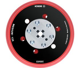 Plato de lija EXPERT Multihole Universal, 125 mm, medio