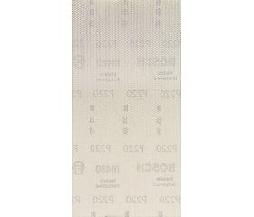Malla de lija EXPERT M480 para lijadoras orbitales de 115 x 230 mm, G 220, 10 unidades