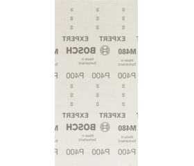 Malla de lija EXPERT M480 para lijadoras orbitales de 115 x 230 mm, G 400, 50 unidades