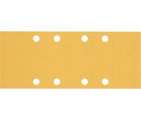 Papel de lija EXPERT C470 con 8 orificios para lijadoras orbitales 93 x 230 mm, G 120 10 unidades