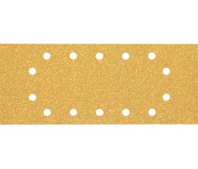 Papel de lija EXPERT C470 con 14 orificios para lijadoras orbitales 115 x 280 mm, G 40 10 unidades