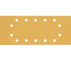 Papel de lija EXPERT C470 con 14 orificios para lijadoras orbitales 115 x 280 mm, G 60 10 unidades
