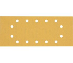 Papel de lija EXPERT C470 con 14 orificios para lijadoras orbitales 115 x 280 mm, G 180 10 unidades