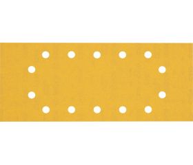 Papel de lija EXPERT C470 con 14 orificios para lijadoras orbitales 115 x 280 mm, G 240 10 unidades