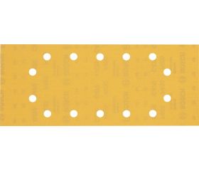 Papel de lija EXPERT C470 con 14 orificios para lijadoras orbitales 115 x 280 mm, G 400 10 unidades