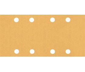 Papel de lija EXPERT C470 con 8 orificios para lijadoras orbitales 93 x 186 mm, G 120 10 unidades