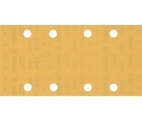 Papel de lija EXPERT C470 con 8 orificios para lijadoras orbitales 93 x 186 mm, G 400 10 unidades