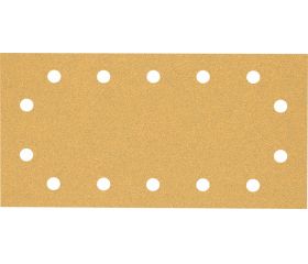 Papel de lija EXPERT C470 con 14 orificios para lijadoras orbitales 115 x 230 mm, G 60 10 unidades
