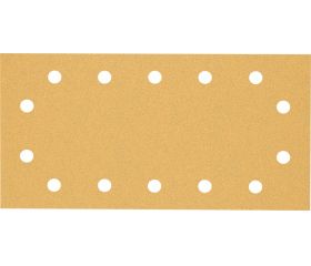 Papel de lija EXPERT C470 con 14 orificios para lijadoras orbitales 115 x 230 mm, G 80 10 unidades