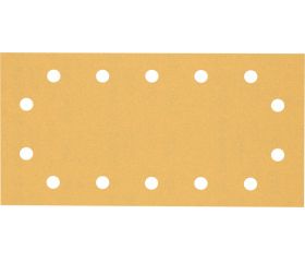 Papel de lija EXPERT C470 con 14 orificios para lijadoras orbitales 115 x 230 mm, G 120 10 unidades