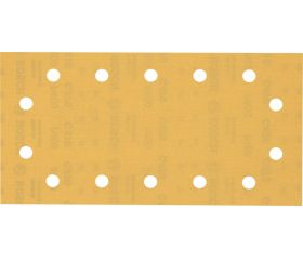 Papel de lija EXPERT C470 con 14 orificios para lijadoras orbitales 115 x 230 mm, G 400 10 unidades