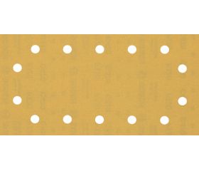 Papel de lija EXPERT C470 con 14 orificios para lijadoras orbitales 115 x 230 mm, G 320 10 unidades