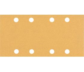 Papel de lija EXPERT C470 con 8 orificios para lijadoras orbitales 93 x 186 mm, G 100 10 unidades