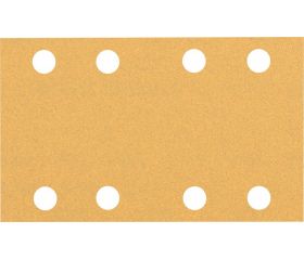 Papel de lija EXPERT C470 con 8 orificios para lijadoras orbitales 80 x 133 mm, G 100 10 unidades