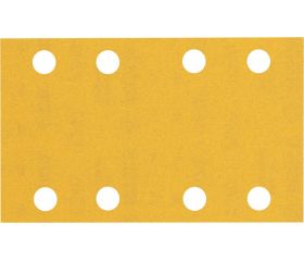 Papel de lija EXPERT C470 con 8 orificios para lijadoras orbitales 80 x 133 mm, G 240 10 unidades