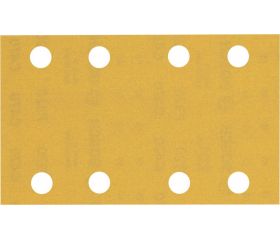 Papel de lija EXPERT C470 con 8 orificios para lijadoras orbitales 80 x 133 mm, G 320 10 unidades