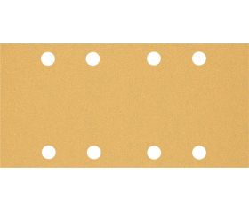 Papel de lija EXPERT C470 con 8 orificios para lijadoras orbitales 93 x 186 mm, G 80 50 unidades