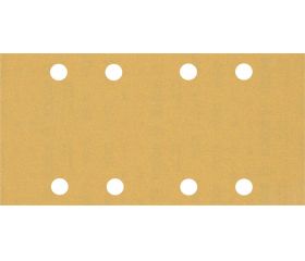 Papel de lija EXPERT C470 con 8 orificios para lijadoras orbitales 93 x 186 mm, G 120 50 unidades