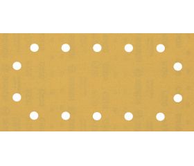 Papel de lija EXPERT C470 con 14 orificios para lijadoras orbitales 115 x 230 mm, G 320 50 unidades