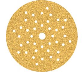 Papel de lija EXPERT C470 multiperforado para lijadoras excéntricas de 125 mm, G 40, 5 unidades