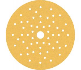 Papel de lija EXPERT C470 multiperforado para lijadoras excéntricas de 150 mm, G 120, 50 unidades