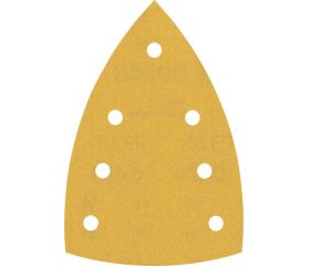 Papel de lija EXPERT C470 con 7 orificios para multilijadoras de 100 x 150 mm, G 320 10 unidades