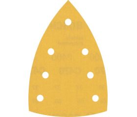 Papel de lija EXPERT C470 con 7 orificios para multilijadoras de 100 x 150 mm, G 400 10 unidades