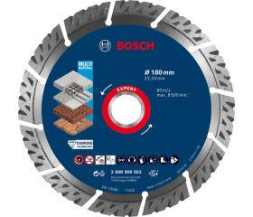 Disco de corte de diamante EXPERT MultiMaterial de 180 x 22,23 x 2,4 x 12 mm