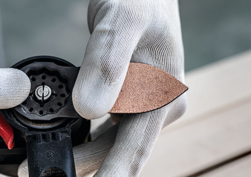 EXPERT AVZ 32 RT10 Dedo de lija, 32 x 53 mm