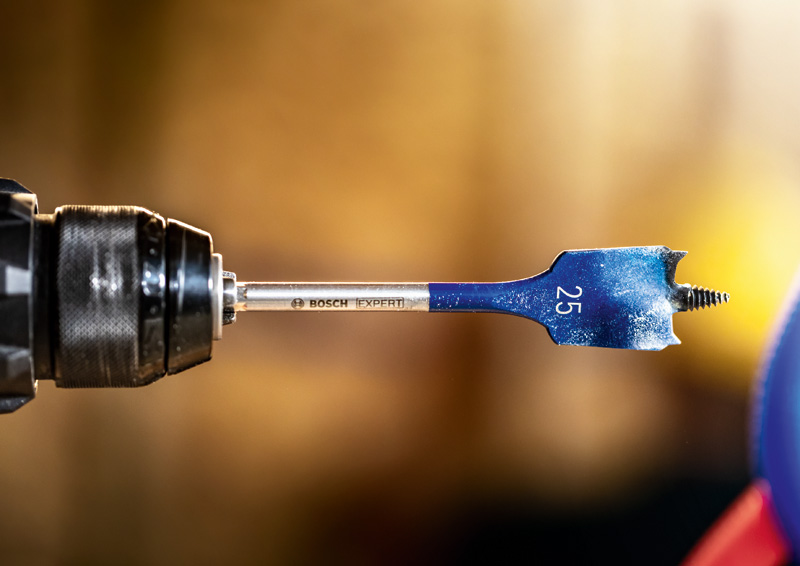 Broca fresadora plana EXPERT Self Cut Speed de 6 x 152 mm