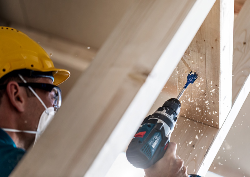 Broca fresadora plana EXPERT Self Cut Speed de 6 x 152 mm