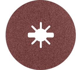 Disco de fibra EXPERT R781 Prisma Ceramic X-LOCK de 125 mm, 22,23 mm, G 80, 5 unidades