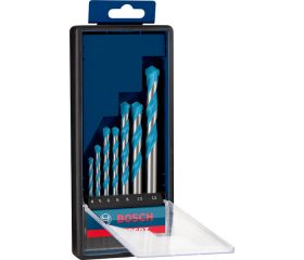 Set de brocas EXPERT MultiConstruction CYL-9 de 4/5/6/6/8/10/12 mm, 7 unidades
