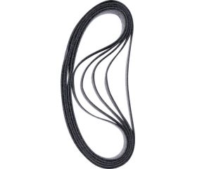 Banda de lija EXPERT N470 para lijadoras de banda de 40 x 760 mm, gruesa, 10 unidades