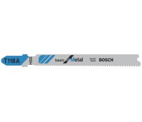 Hojas de sierra de calar T 118 A Basic for Metal