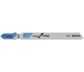 Hojas de sierra de calar T 118 G Basic for Metal