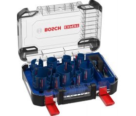 Set de sierra de corona EXPERT Construction Material de 20/22/25/32/35/40/44/51/60/68/76 mm, 15 unidades
