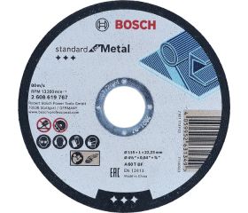 Disco de corte recto Standard for Metal 115 mm, 22,23 mm