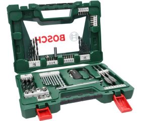 Set V-Line de 68 unidades para perforar y atornillar con navaja, barra magnética y destornillador angular