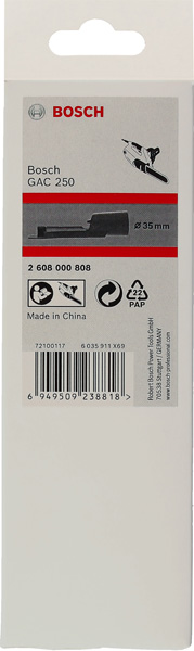 Adaptador de aspiración para GAC 250