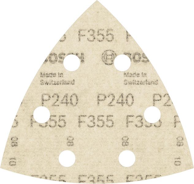 Hoja de lija PRO F355, 93 mm, G240, 5 unidades