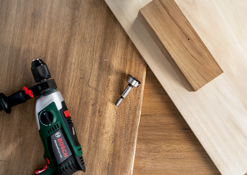 Broca fresadora para madera, DIN 7483 GD = 26,0 mm; L = 90 mm