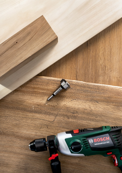 Broca fresadora para madera, DIN 7483 GD = 26,0 mm; L = 90 mm