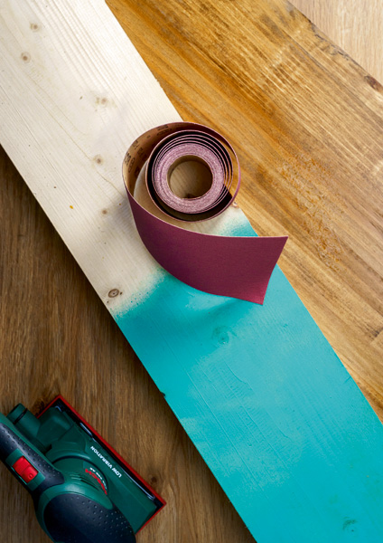 Rollo de lija para madera y pintura, 93 mm x 5 m, P120