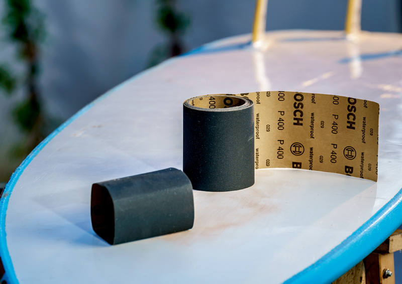 Rollo de lija SiC impermeable, 93 mm x 5 m, P240