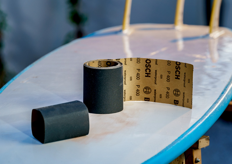 Rollo de lija SiC impermeable, 93 mm x 5 m, P240